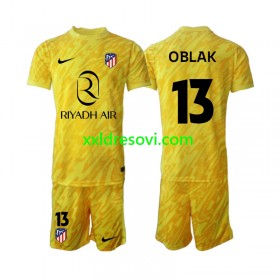 Atlético Madrid Jan Oblak 13 Golmanski Treći Dječji Nogometni Dres 2024-2025
